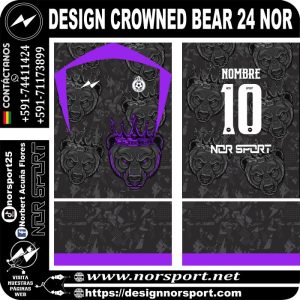 DESIGN CROWNED BEAR 24 NOR