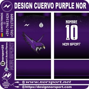 DESIGN CUERVO PURPLE NOR