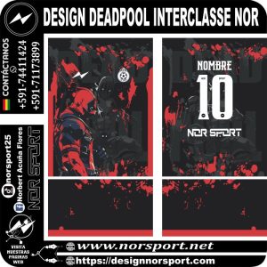 DESIGN DEADPOOL INTERCLASSE NOR
