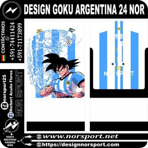 DESIGN GOKU ARGENTINA 24 NOR