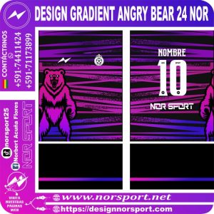 DESIGN GRADIENT ANGRY BEAR 24 NOR