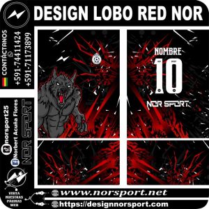 DESIGN LOBO RED NOR