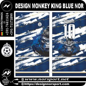 DESIGN MONKEY KING BLUE NOR