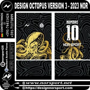 DESIGN OCTOPUS VERSION 3 - 2023 NOR