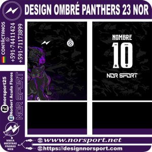DESIGN OMBRÉ PANTHERS 23 NOR