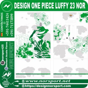 DESIGN ONE PIECE LUFFY 23 NOR