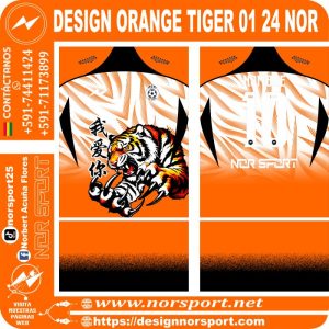 DESIGN ORANGE TIGER 01 24 NOR