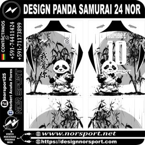DESIGN PANDA SAMURAI 24 NOR