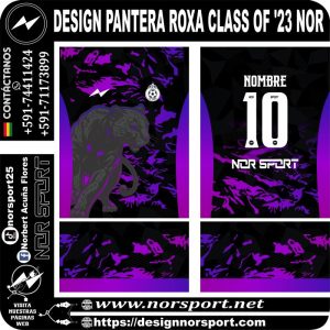 DESIGN PANTERA ROXA CLASS OF '23 NOR