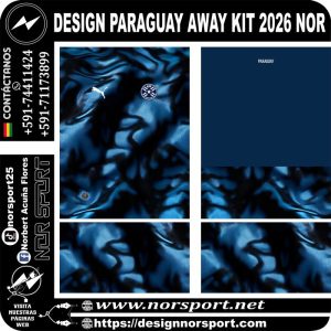 DESIGN PARAGUAY AWAY KIT 2026 NOR