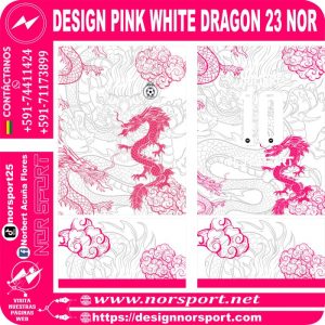 DESIGN PINK WHITE DRAGON NOR