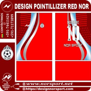 DESIGN POINTILLIZER RED NOR