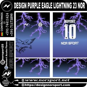 DESIGN PURPLE EAGLE LIGHTNING 23 NOR