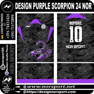 DESIGN PURPLE SCORPION 24 NOR