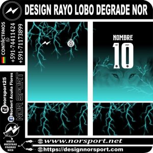 DESIGN RAYO LOBO DEGRADE NOR
