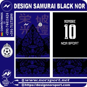 DESIGN SAMURAI BLACK NOR
