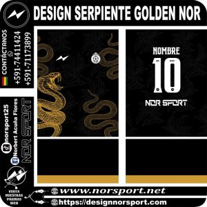DESIGN SERPIENTE GOLDEN NOR