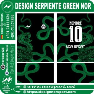 DESIGN SERPIENTE GREEN NOR