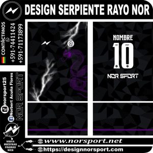 DESIGN SERPIENTE RAYO NOR