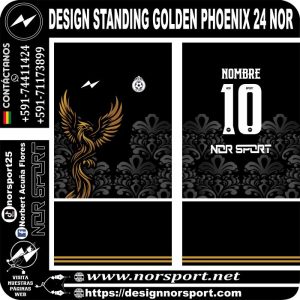 DESIGN STANDING GOLDEN PHOENIX 24 NOR