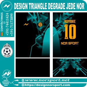 DESIGN TRIANGLE DEGRADE JEDE NOR