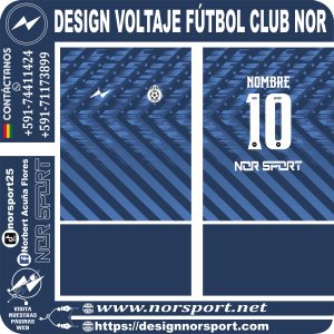 DESIGN VOLTAJE FÚTBOL CLUB NOR