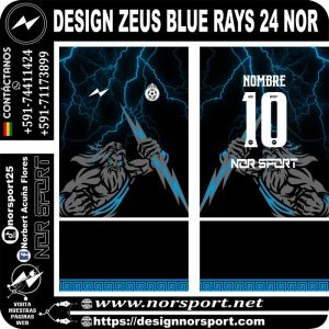 DESIGN ZEUS BLUE RAYS 24 NOR