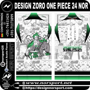 DESIGN ZORO ONE PIECE 24 NOR