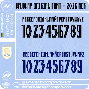 URUGUAY OFICIAL FONT - 2026 nor