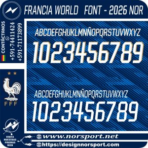 francia WORLD FONT - 2026 nor