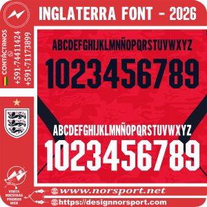 inglaterra FONT - 2026